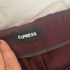 Wide leg express dress pants
